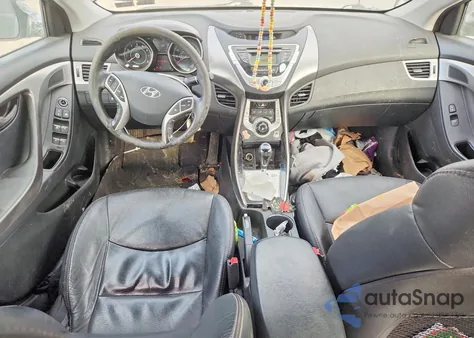 2011 Hyundai Elantra Gls из США, поврежденный, VIN 5NPDH4AE3BH041322